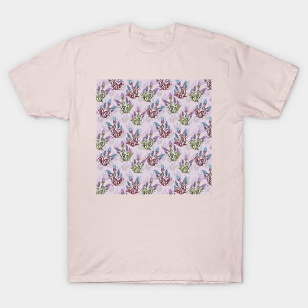 flower pattern T-Shirt by Irina_Reznikova